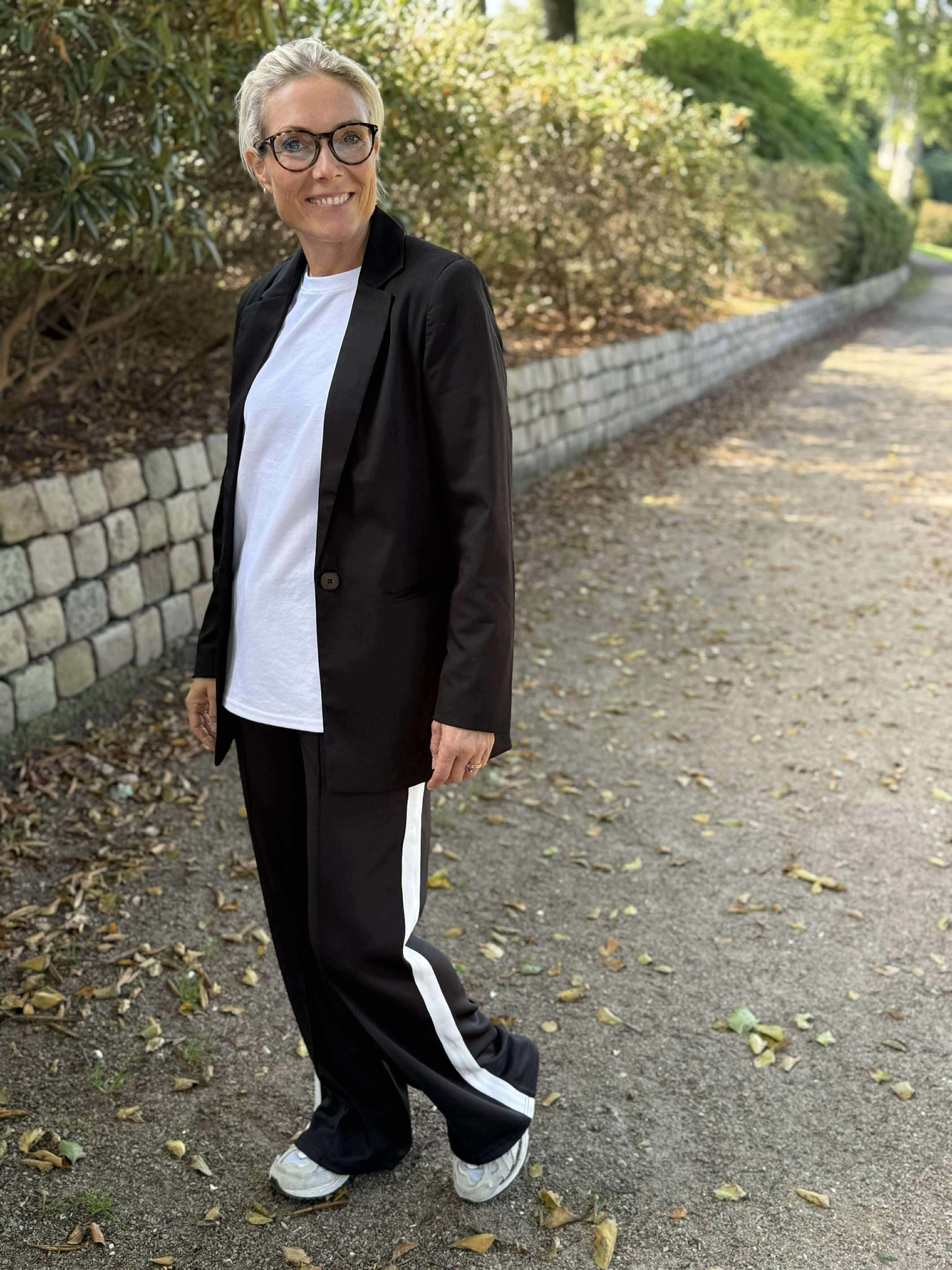 NMRIBBON Track Pants - Black